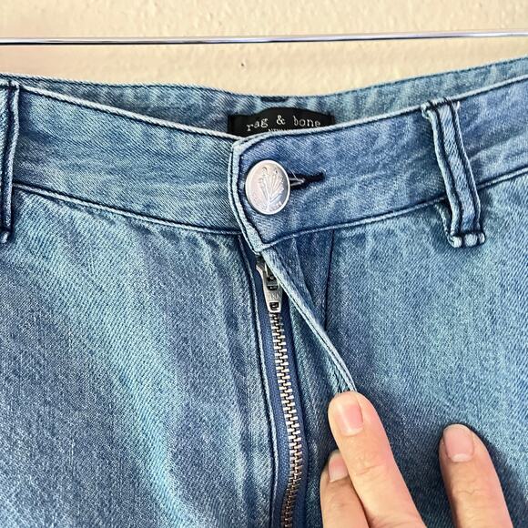 Rag & Bone Alex Tailored straight-leg denim pants - Picture 7 of 9